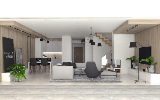 salon-kuchnia-całość